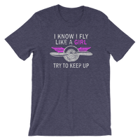 Fly Like a Girl - T-Shirt